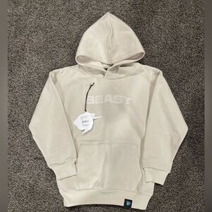 Mr Beast Kids Sand Hoodie size 10 y NWT